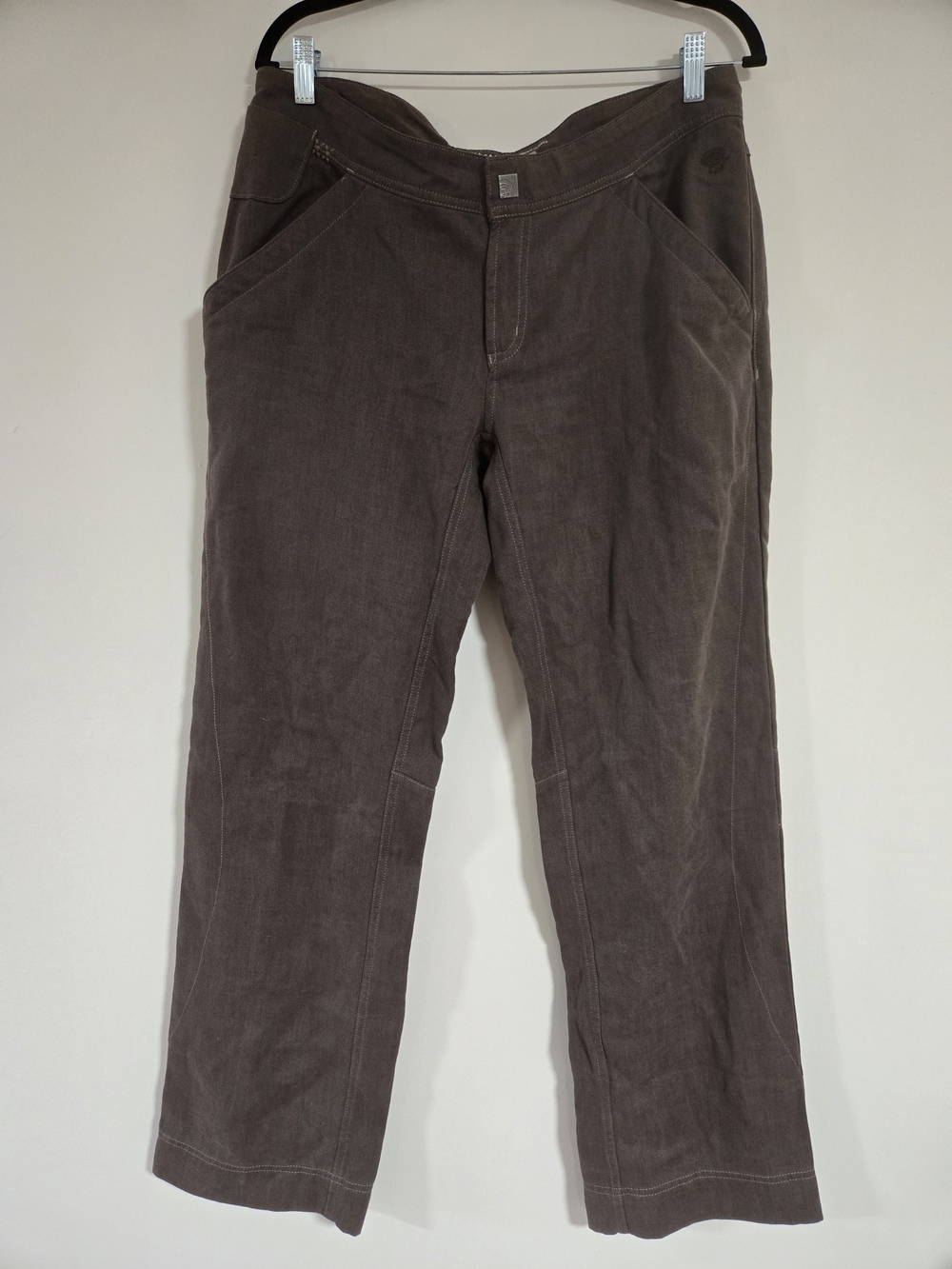 Mountain Hard Wear Brown Hiking Pants Hemp Blend Size 12